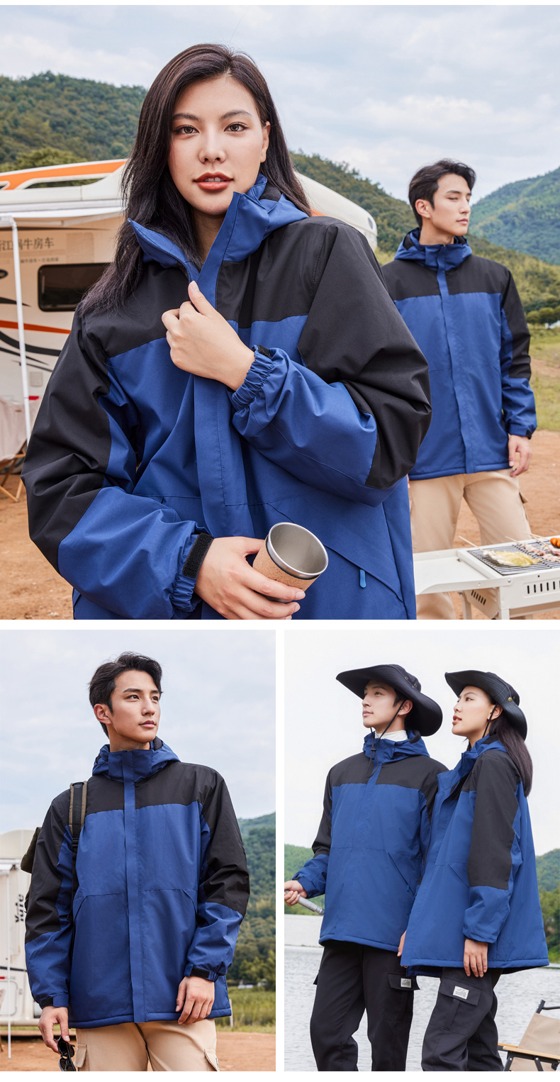 Windproof and warm one-piece jacket H32-D26