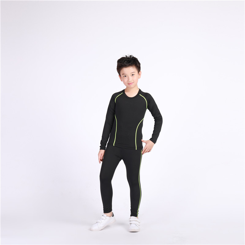 Quick-drying breathable sports tights suit for children (European size) GB3-18088