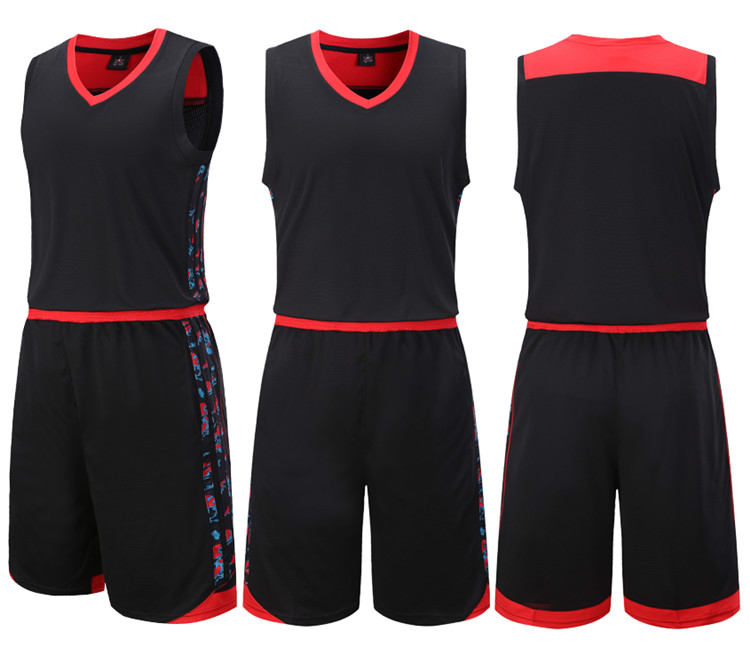 170g quick-drying breathable basketball suit for men GY8-1712