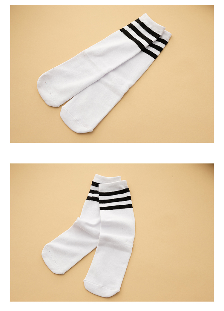 Pure cotton primary school students kindergarten middle tube socks high-end socks 168-C0308001