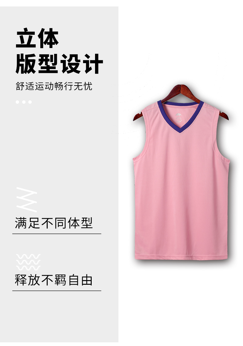 Polyester outdoor sports basketball training suit G13-851