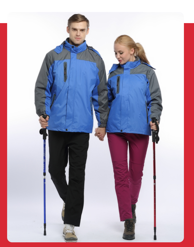 Polyester pongee windproof and waterproof single-layer jacket GJ25-F1033