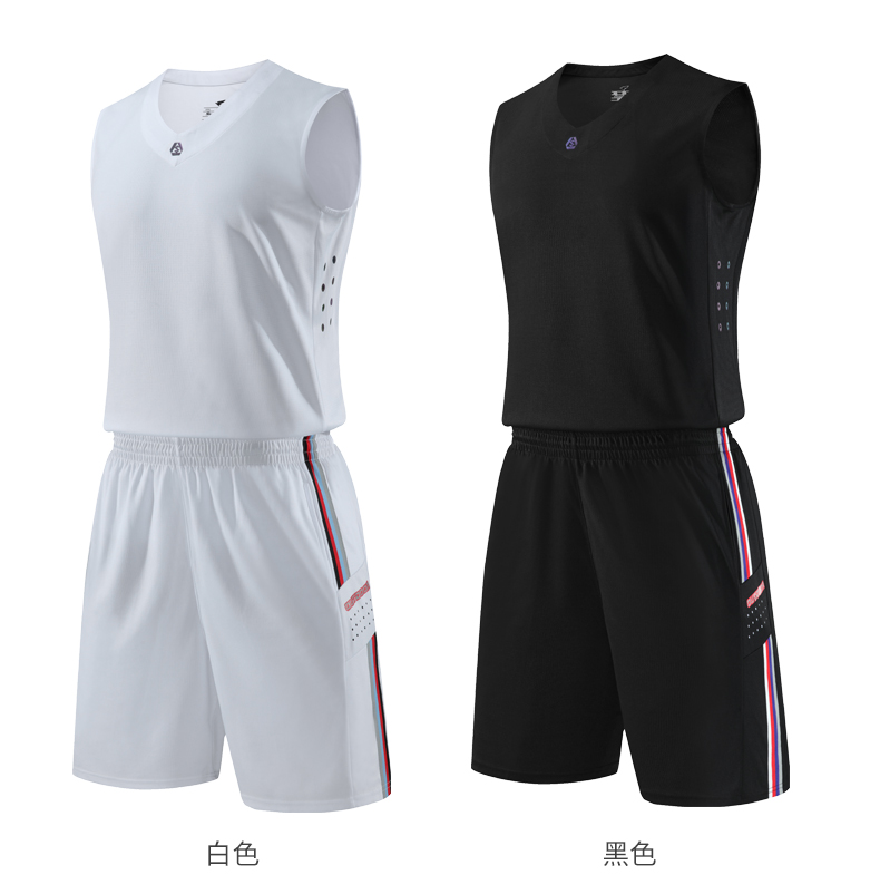 170g breathable cross cloth basketball uniform suit GY7-LQ2017