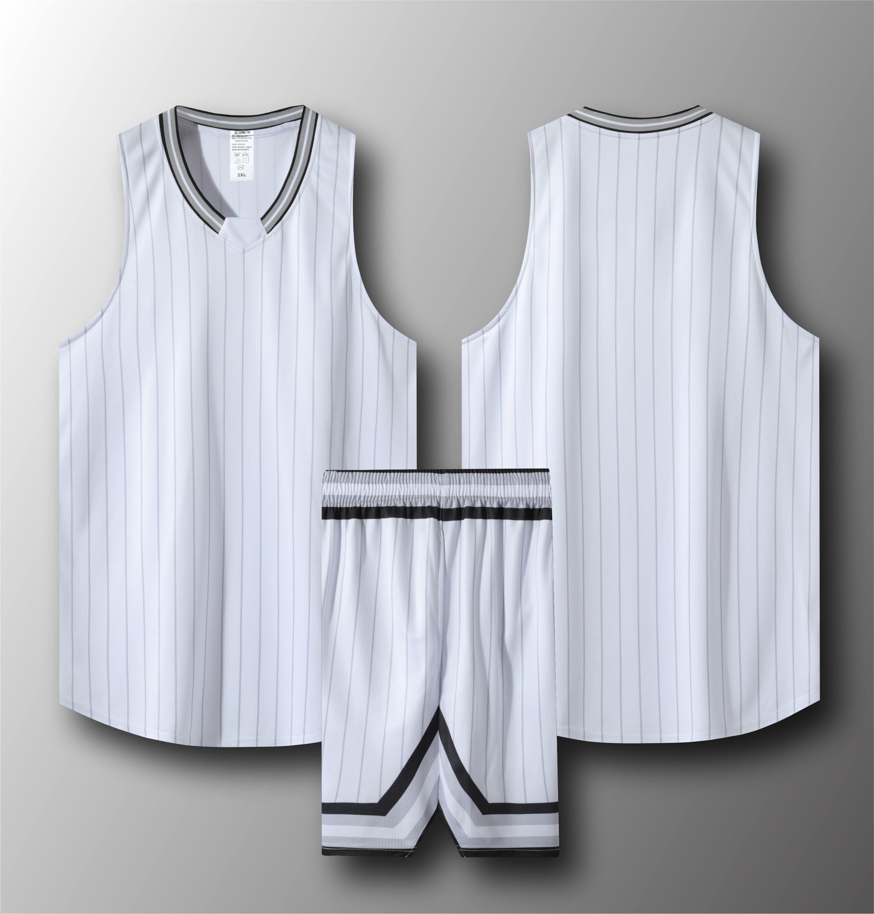 American Drew League breathable sports basketball uniform set 120-1925