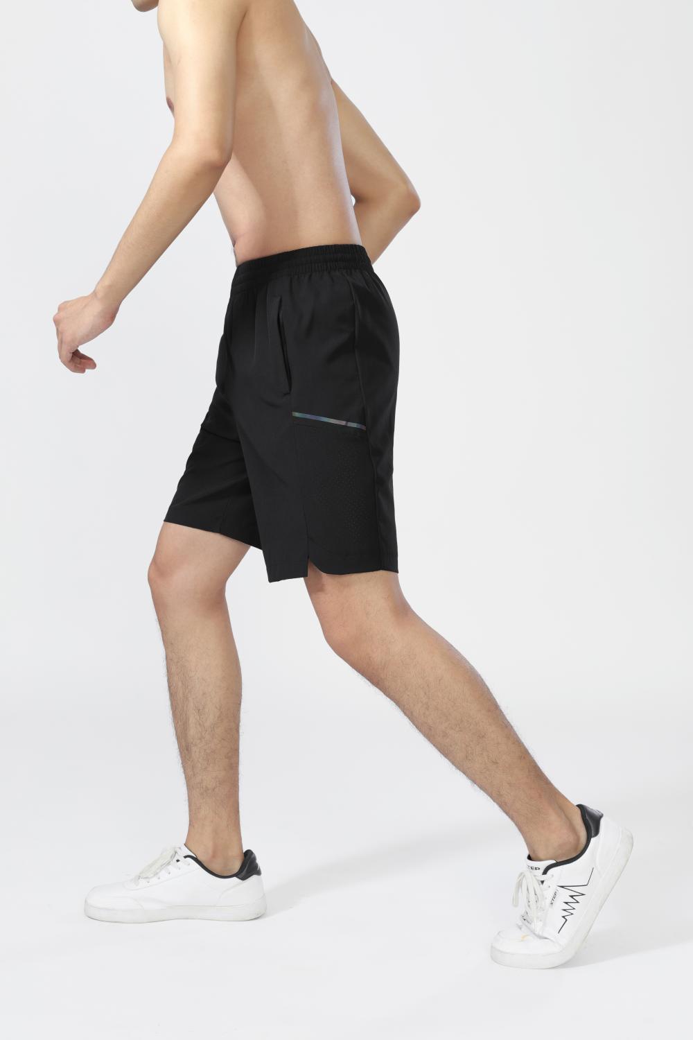 Moisture wicking elastic waist sports shorts GJ3-3910