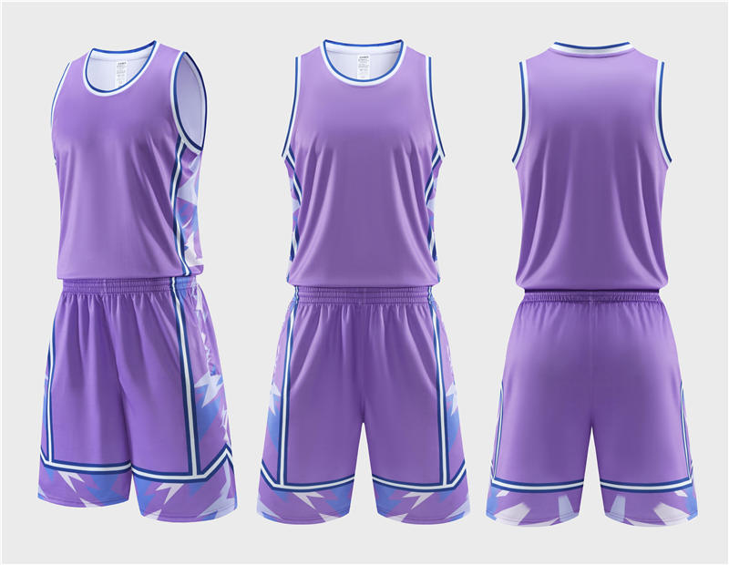 Breathable polyester sports basketball suit 120-1928