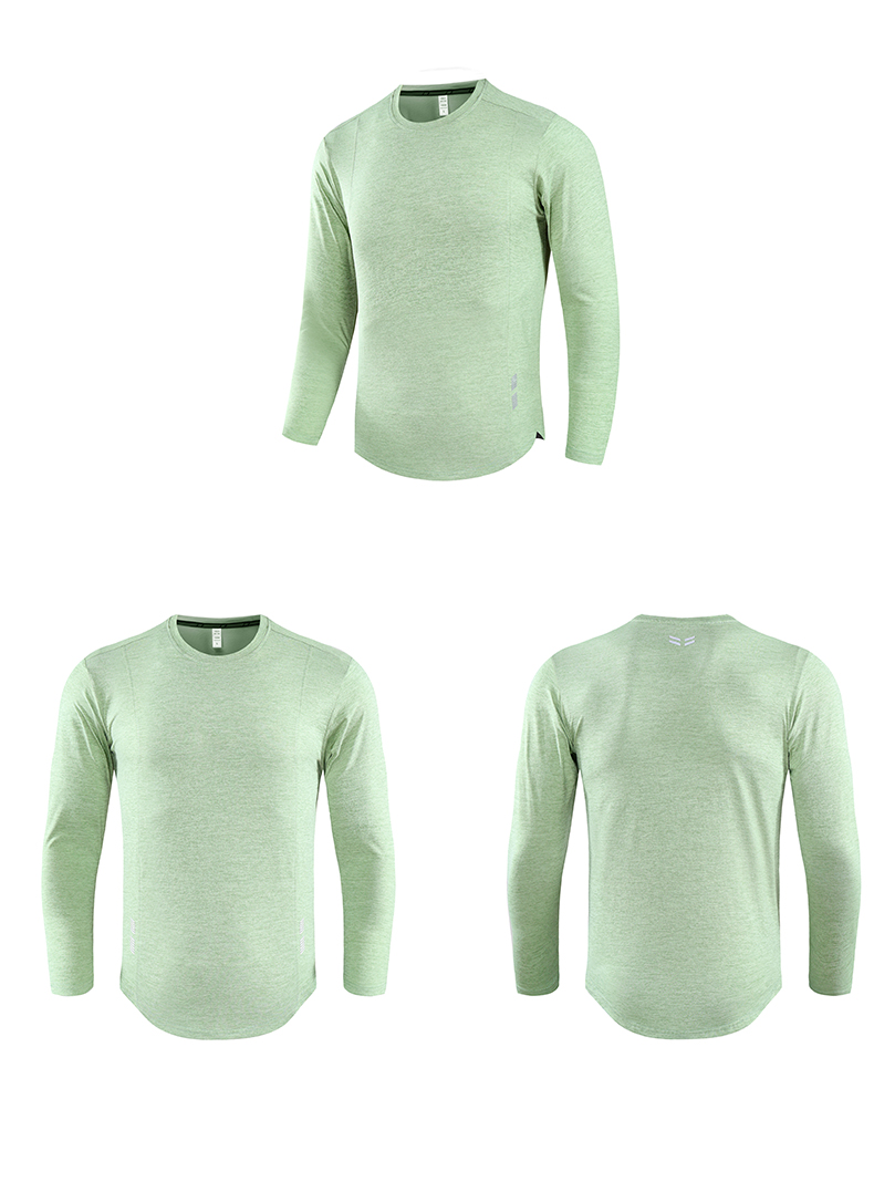 High elastic fiber breathable fitness long sleeve GR9-2207