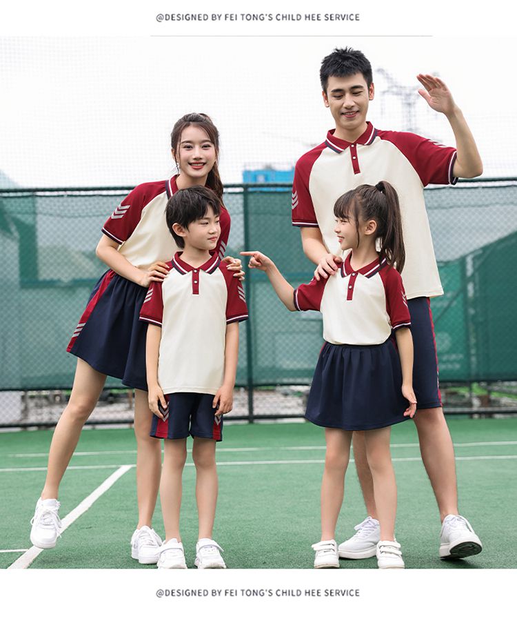 Primary and secondary school students school uniform casual short skirt KH2-692-6666 short skirt