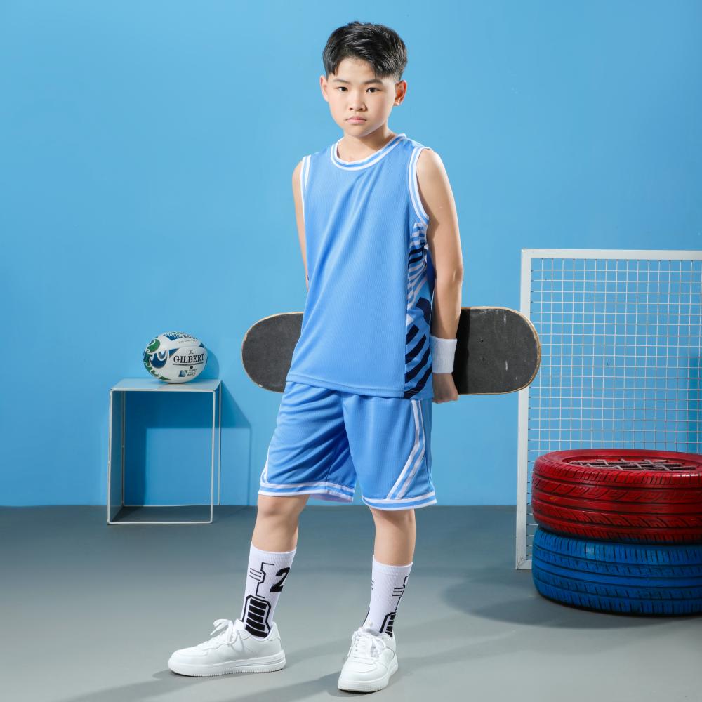 Sports training comfortable breathable basketball uniform adult suit GY1-713