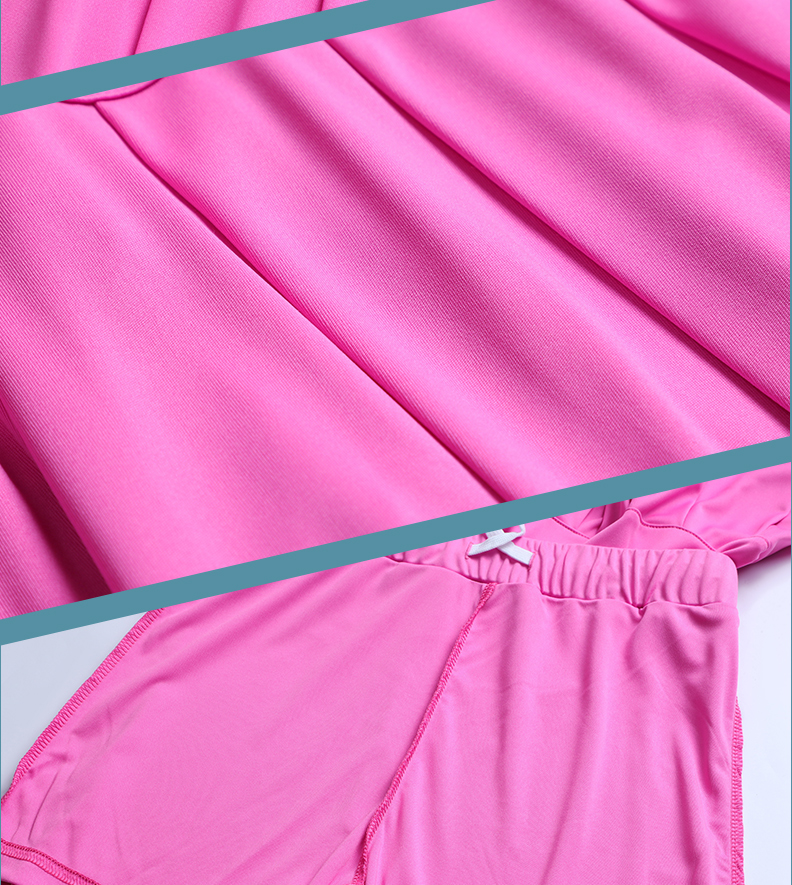 New double-sided anti-peep tennis sports quick-drying skirt GR8-3908