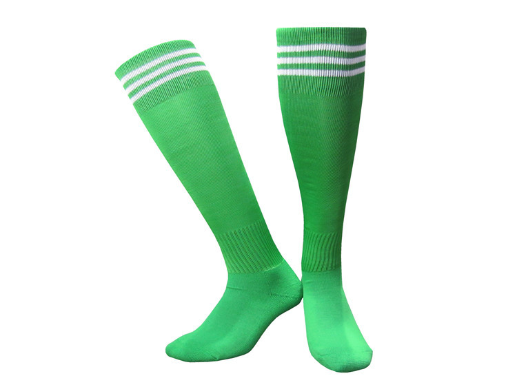 Towel bottom solid color mid-length football socks for adults GY9-CTM004