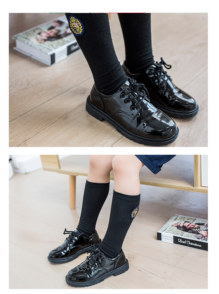 Pure cotton primary school students kindergarten middle tube socks high-end socks 168-C0308001