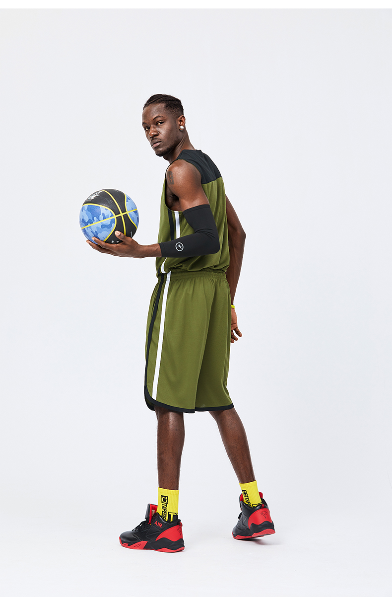 170g cross cloth breathable color matching basketball uniform suit adult GY7-LQ2015 adult