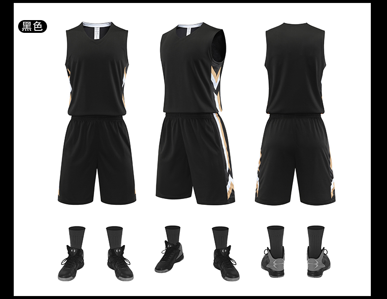 Team competition sports breathable basketball suit adult 49-3099