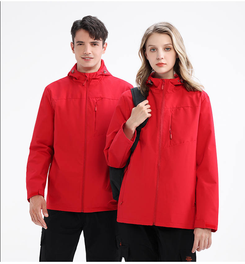 High elastic spring fabric waterproof breathable single layer jacket L04-C2211