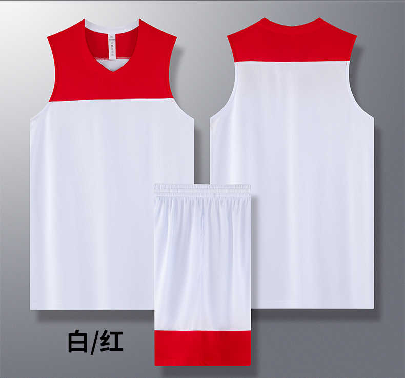 Breathable training and competition basketball suit suit for adults GB12-A015 for adults