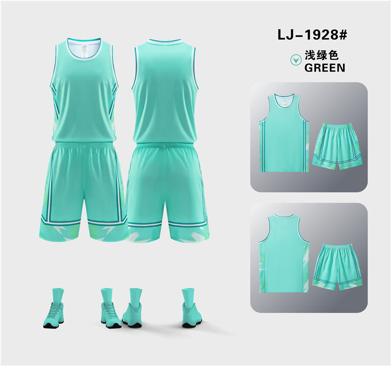 Breathable polyester sports basketball suit 120-1928