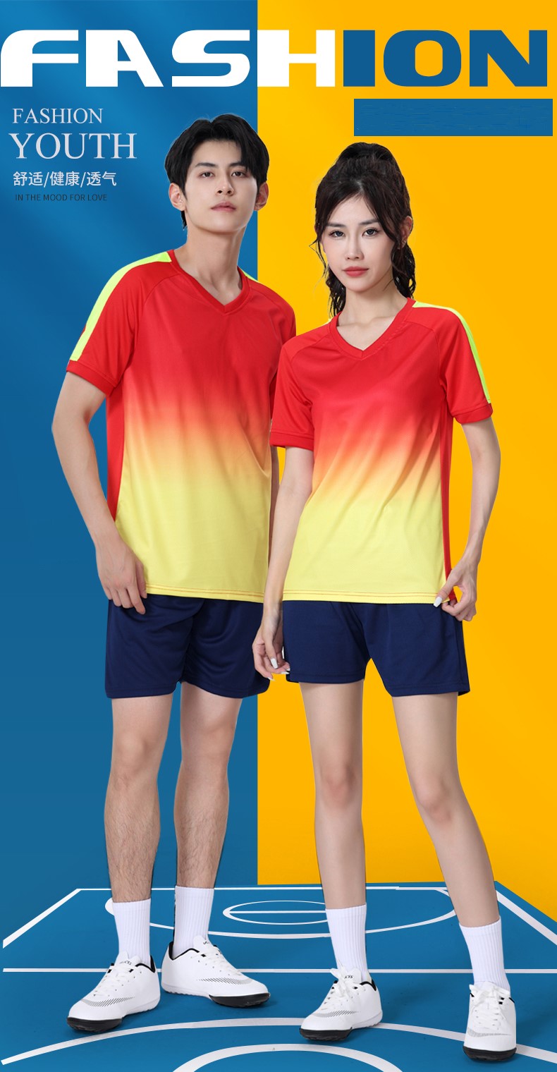 Gradient football training suit GB7-6806