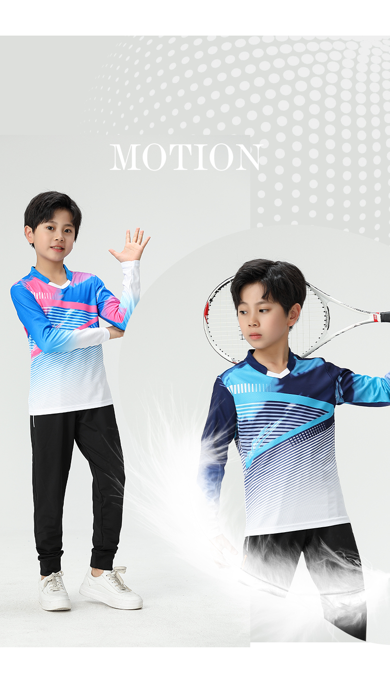 Casual sports training tops 120-1866B children