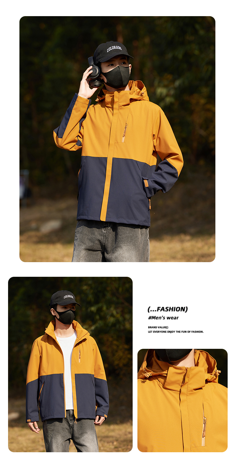 Spring and Autumn Mountain Outdoor Single-layer Jacket KL1-96518 Men