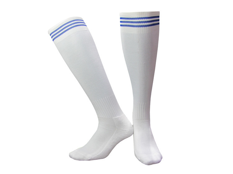 Towel bottom solid color mid-length football socks for adults GY9-CTM004