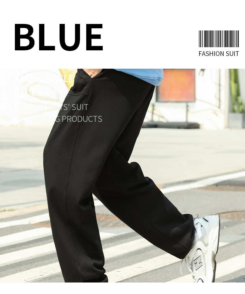 260g casual twill straight trousers GJ23-C005