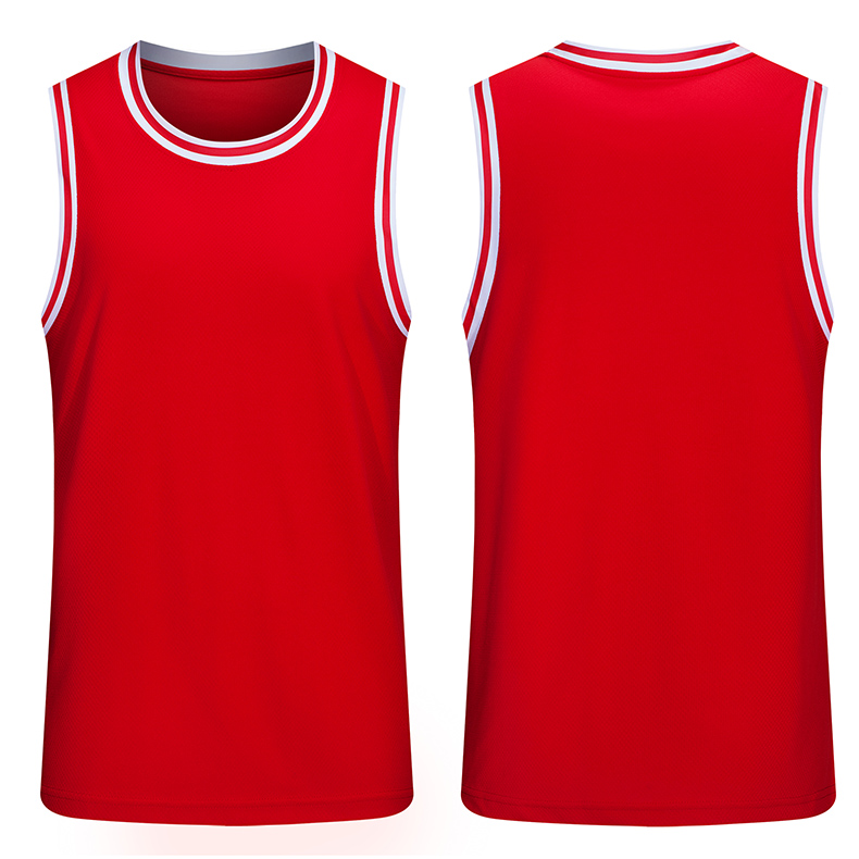 Breathable sweat-absorbent quick-drying sports vest GJ4-8011