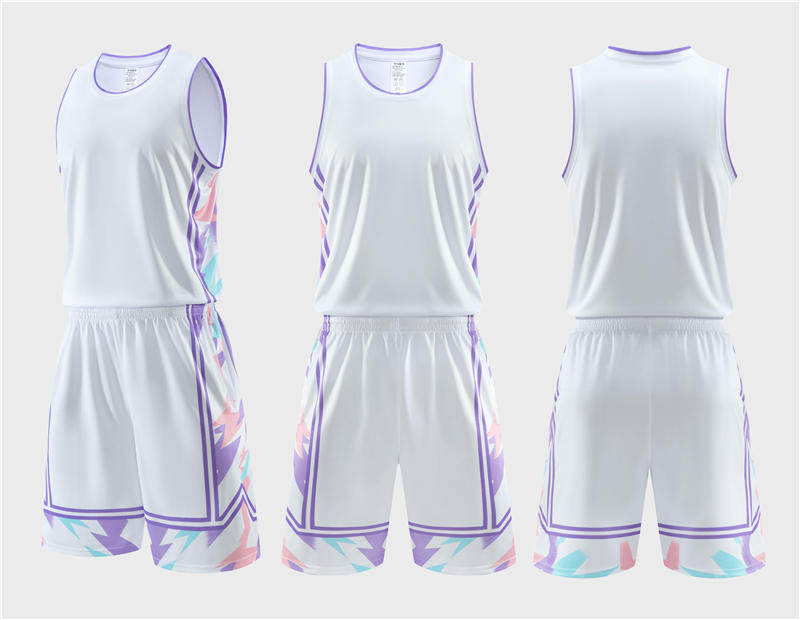 Breathable polyester sports basketball suit 120-1928