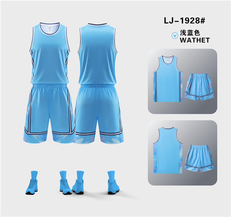 Breathable polyester sports basketball suit 120-1928