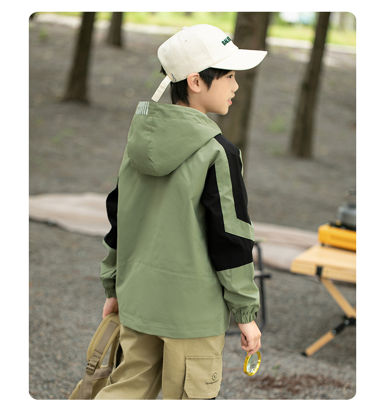 Children outdoor waterproof single-layer jacket KD-1699 children style