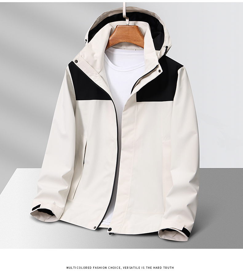 Heat-sealed windproof, waterproof and breathable couple thin single-layer jacket KZ-66002 for women