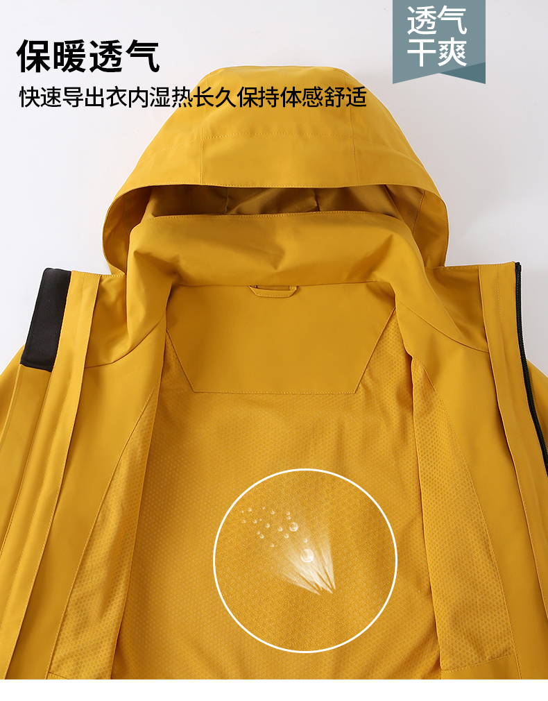 Spring and autumn thin waterproof breathable single-layer jacket KM2-66008