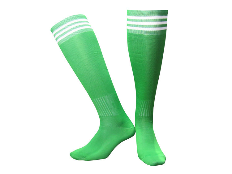 Towel bottom solid color mid-length football socks for adults GY9-CTM004