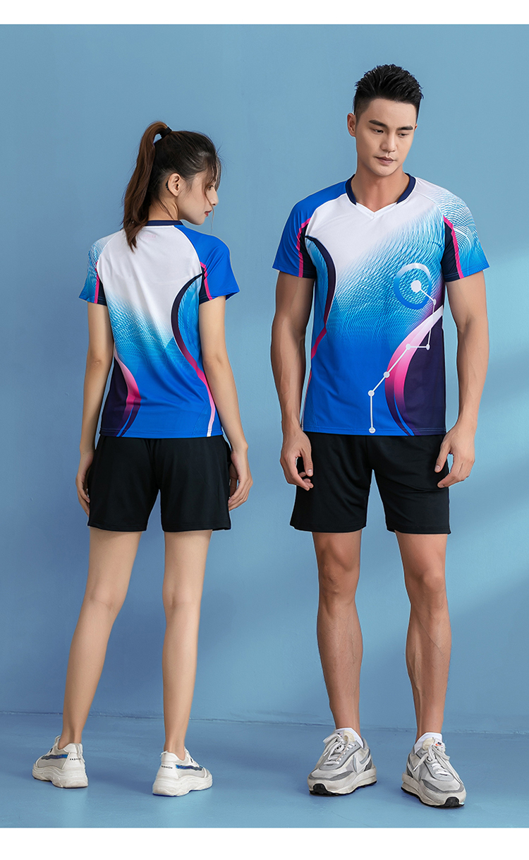 Sports breathable short-sleeved competition training suit GR8-1261 men