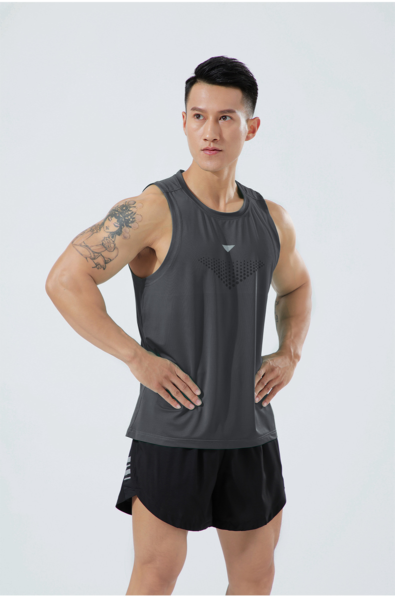 Mesh elastic running fitness vest GR9-M-11