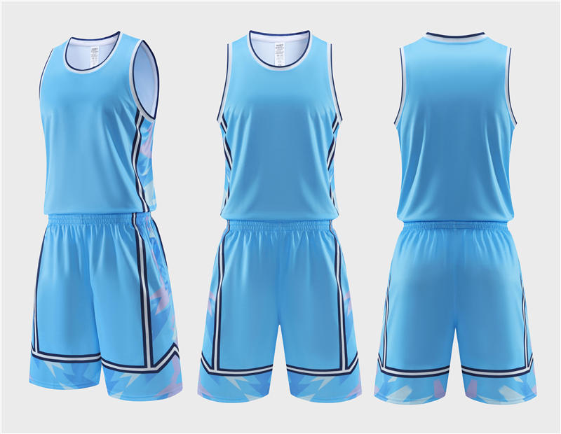 Breathable polyester sports basketball suit 120-1928