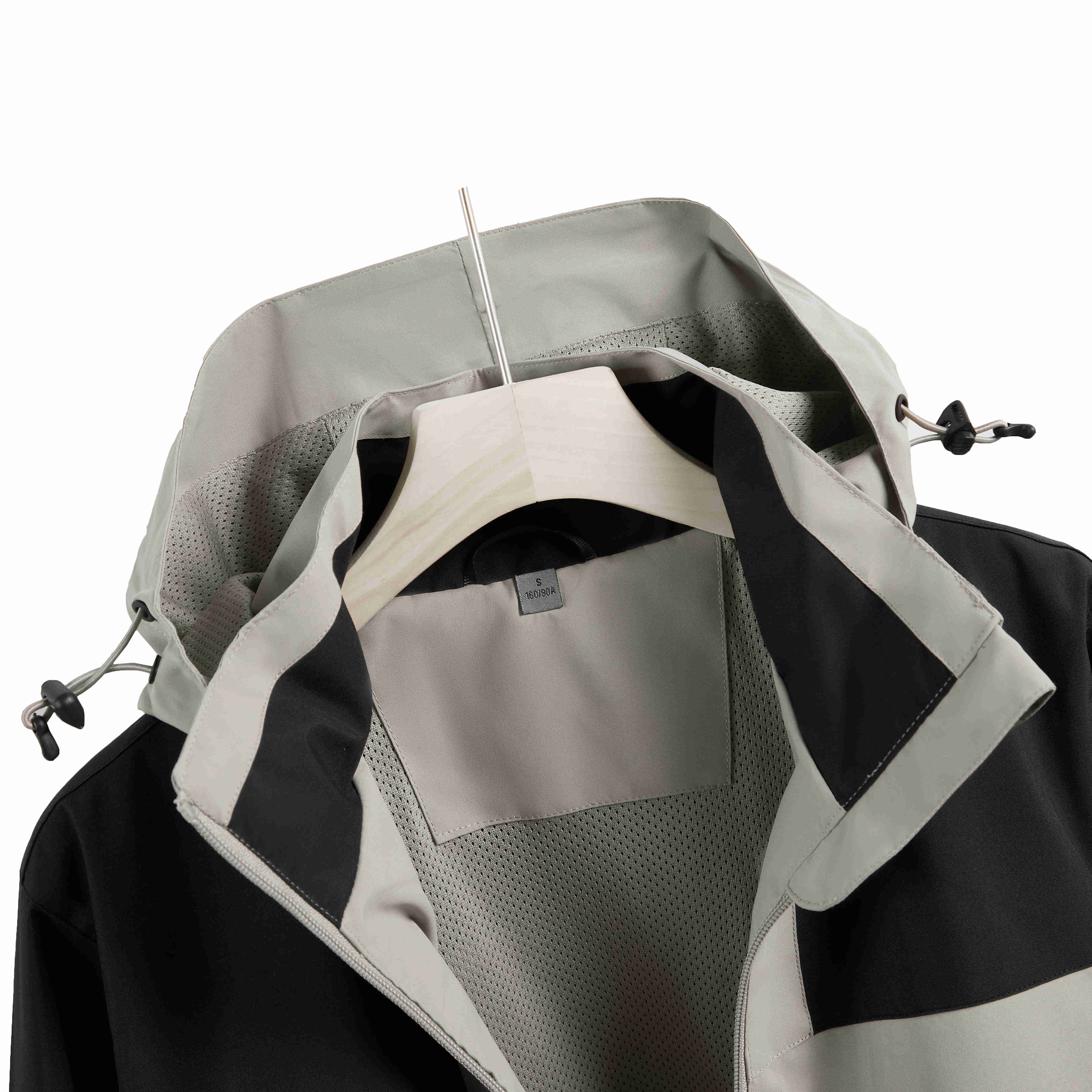 Windproof and rainproof outdoor mountaineering mesh single-layer color-blocking jacket P11-6607