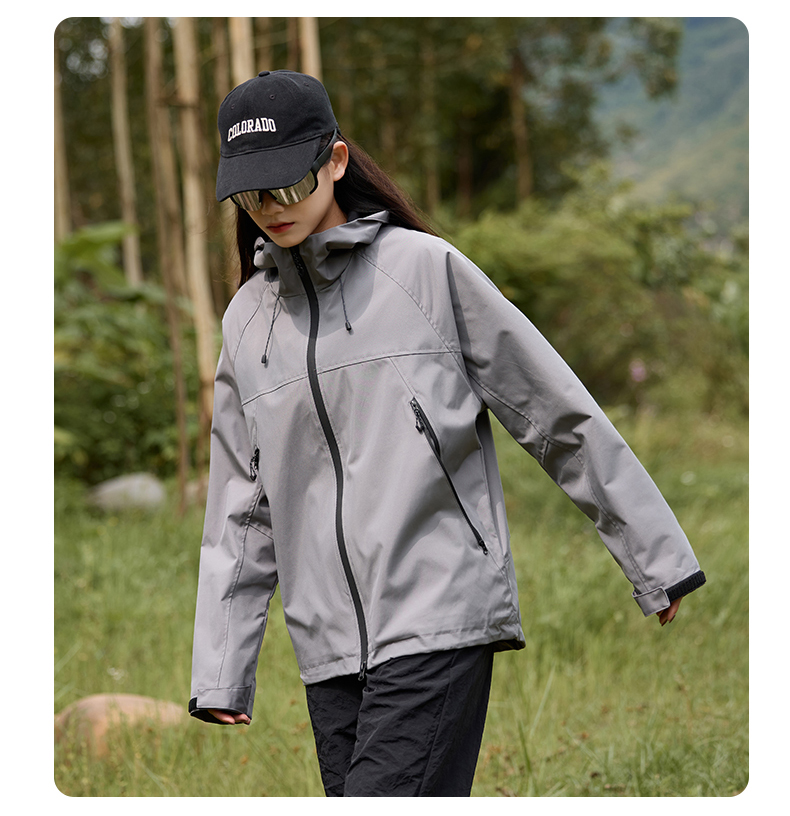 Couple outdoor single layer jacket KL1-6697