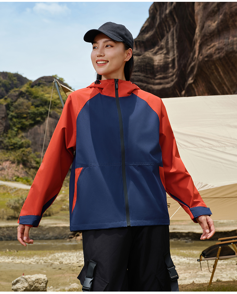 Outdoor thin three-proof mesh jacket W01-X55