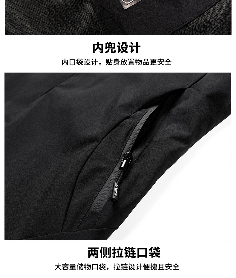 Spring and autumn windproof and waterproof single-layer jacket for men KM3-6266