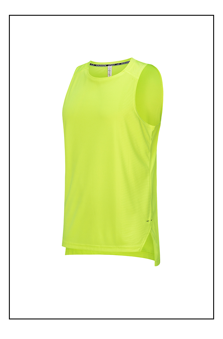 Polyester sports casual wear vest GJ3-7348