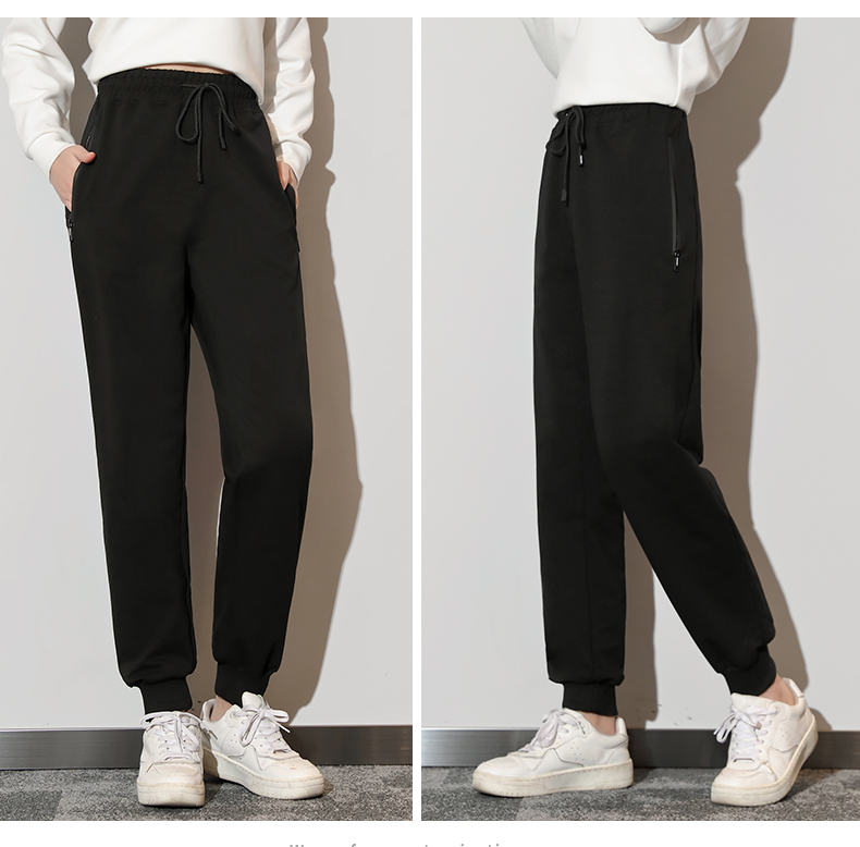 Loose casual comfortable elastic waist sports trousers universal style SNS-513