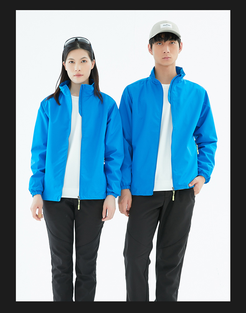 Thin single-layer outdoor stand-up collar jacket YZ02-K22