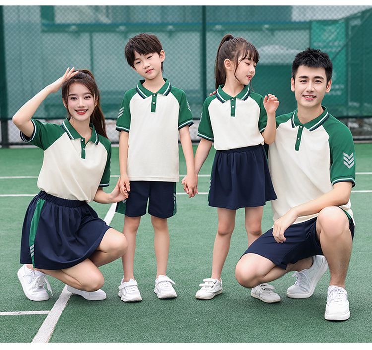 Primary and secondary school students school uniform casual short skirt KH2-692-6666 short skirt