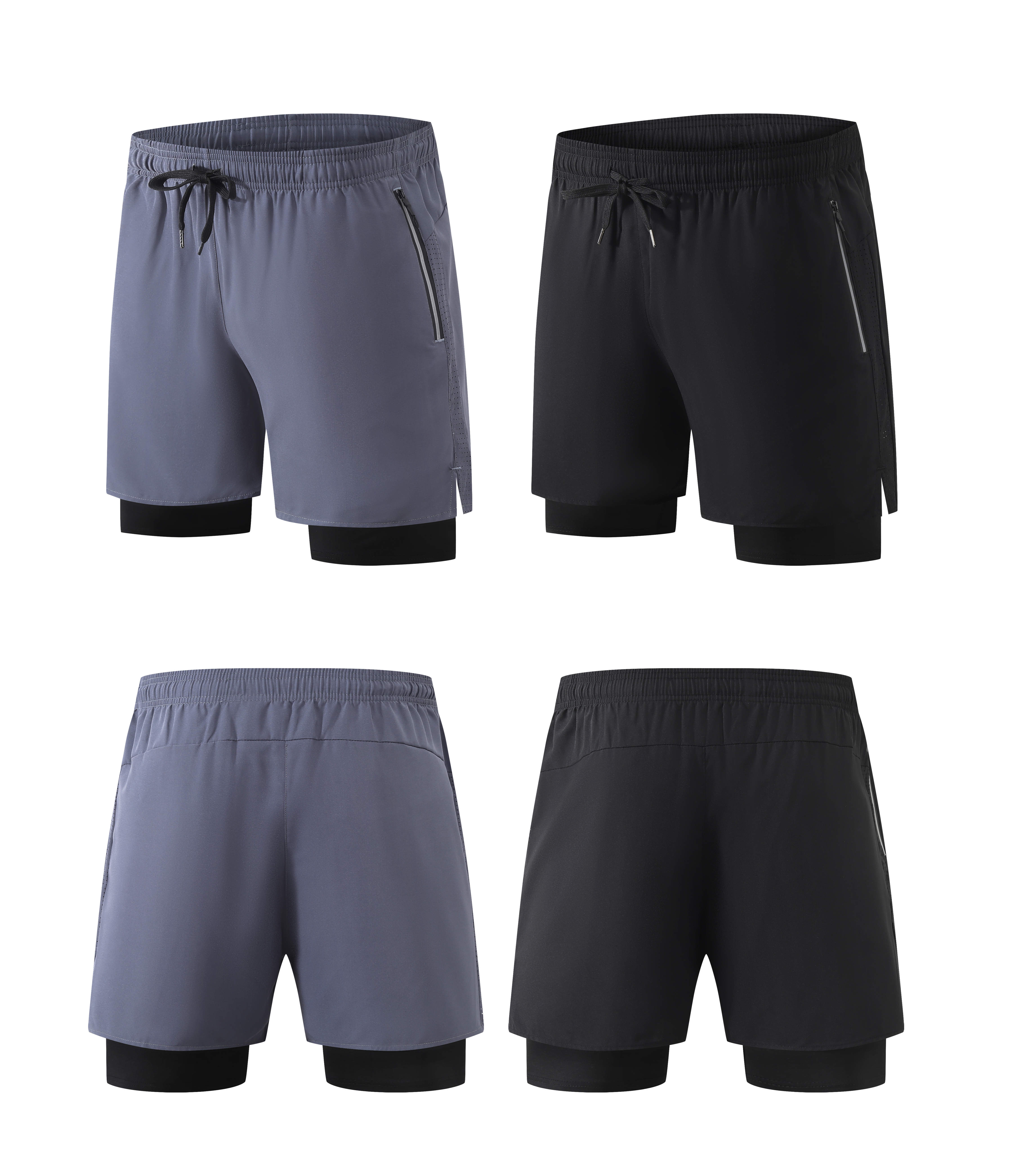 Casual sports solid color shorts GY10-612