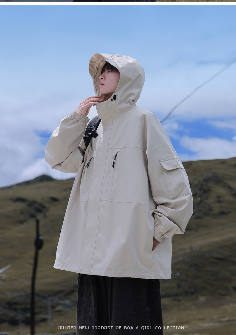 Outdoor single-layer jacket spring and autumn thin jacket KJ3-CYJK9275