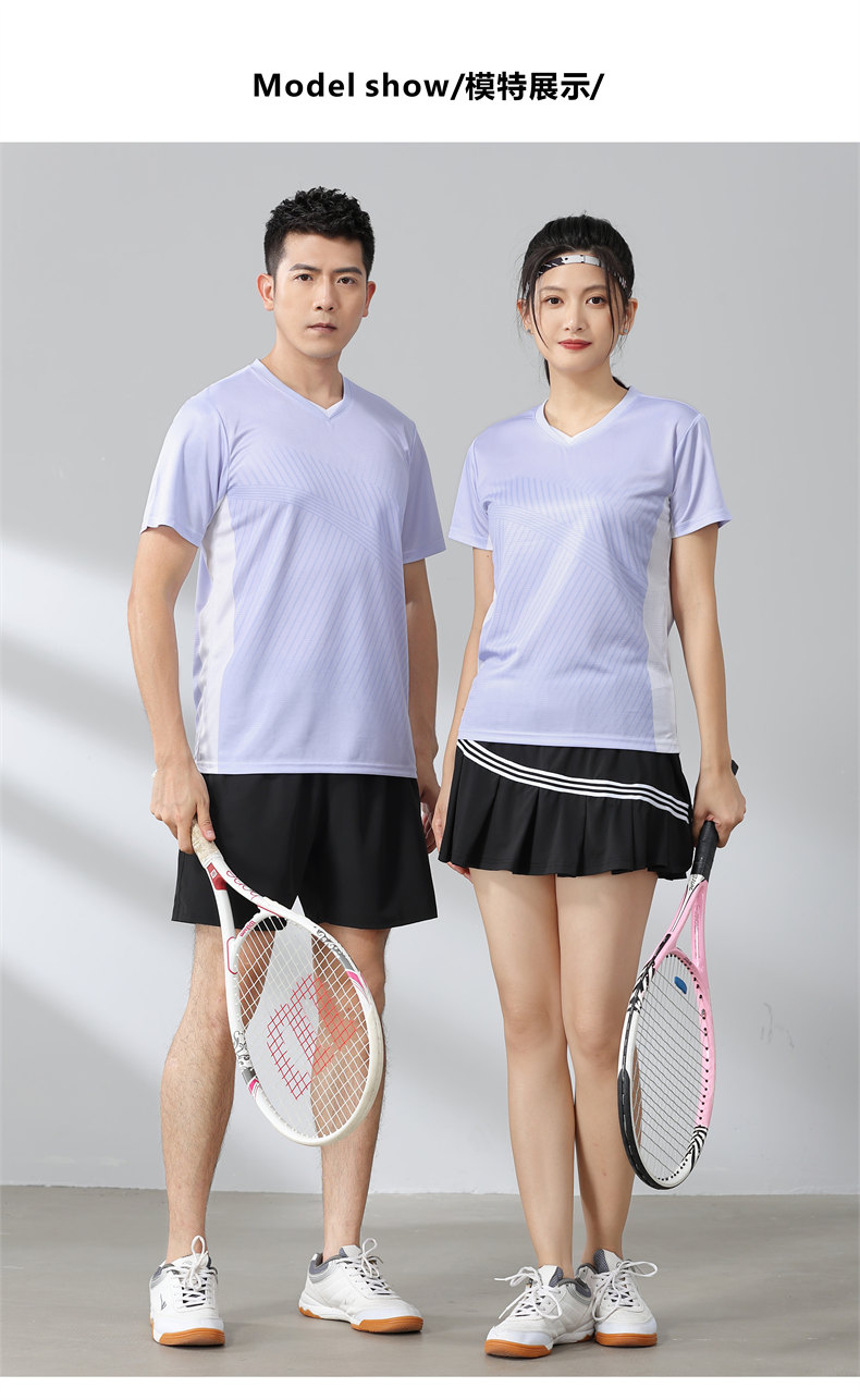 Sports breathable perspiration couple badminton suit 120-904