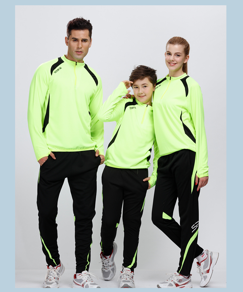 Comfortable and breathable football training suit tops for children G16-5523 ​​children tops