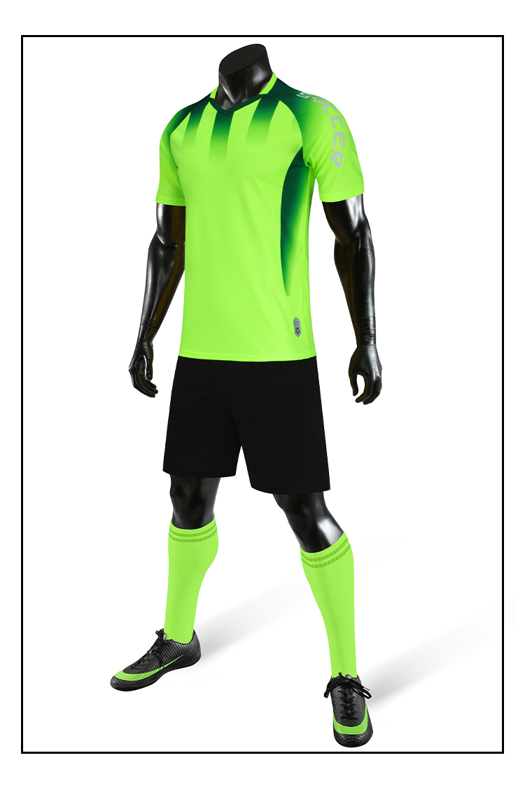 Quick-drying football uniform short-sleeved suit adult GR4-D8831 adult