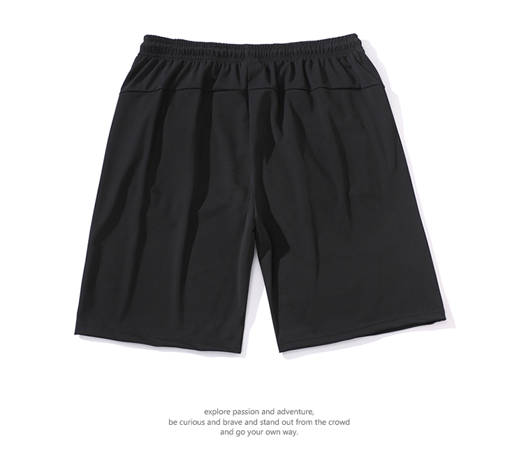 Solid color sports casual ice silk shorts men G14-021